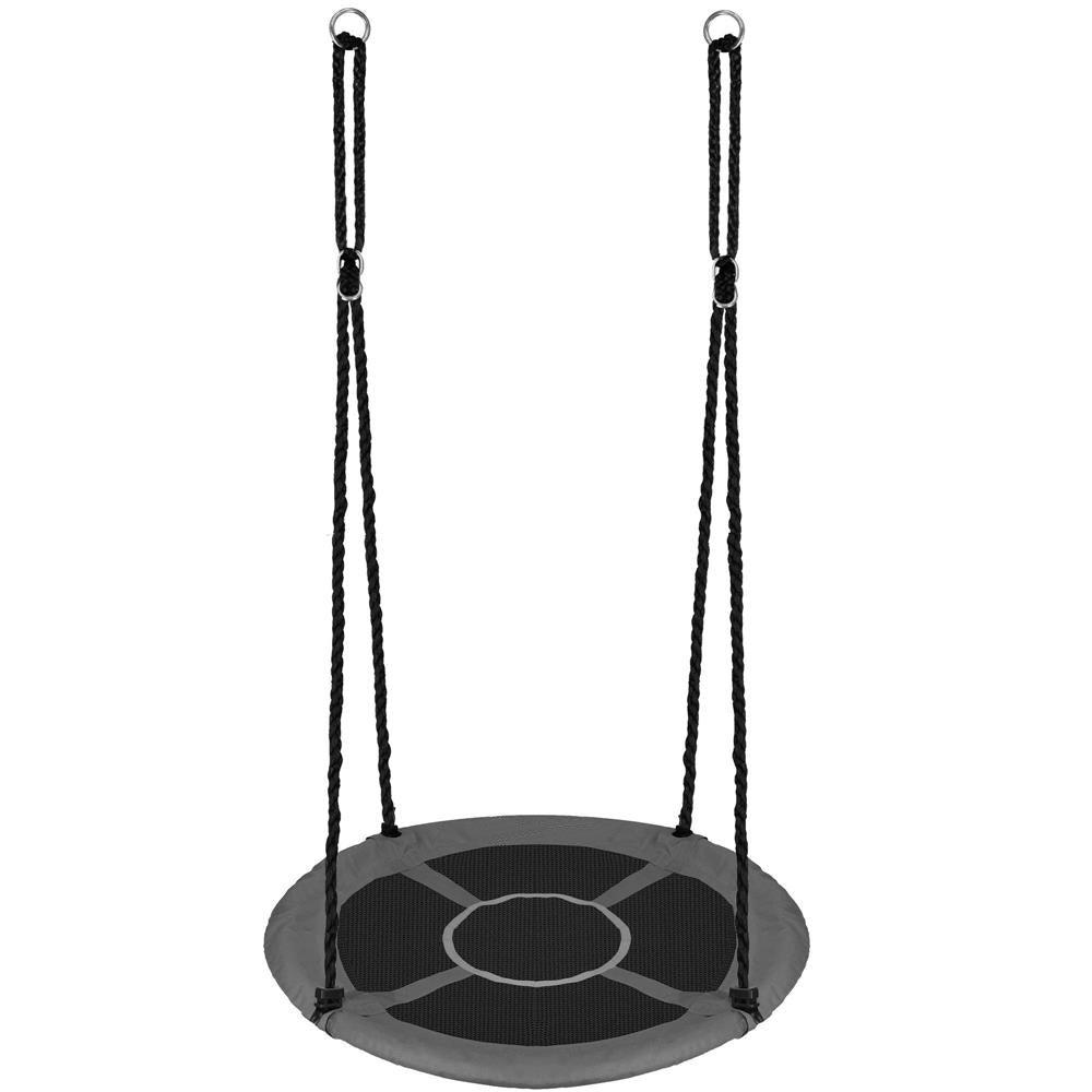 Leagan tip cuib 110cm, inaltime reglabila, 150 kg, Gri