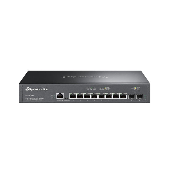 Switch TP-Link cu management Omada 8-Port 2.5G L2+, 2 × 10 Gbps SFP+ "SG3210X-M2"