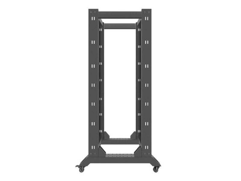 Rack deschis 19" 32U, 600x800, negru V2