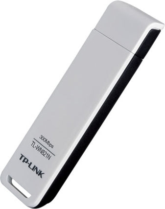 ADAPTOR RETEA TP-LINK , extern wireless 2.4 GHz, USB 2.0, port, 300 Mbps, antena interna x 1, "TL-WN821N"