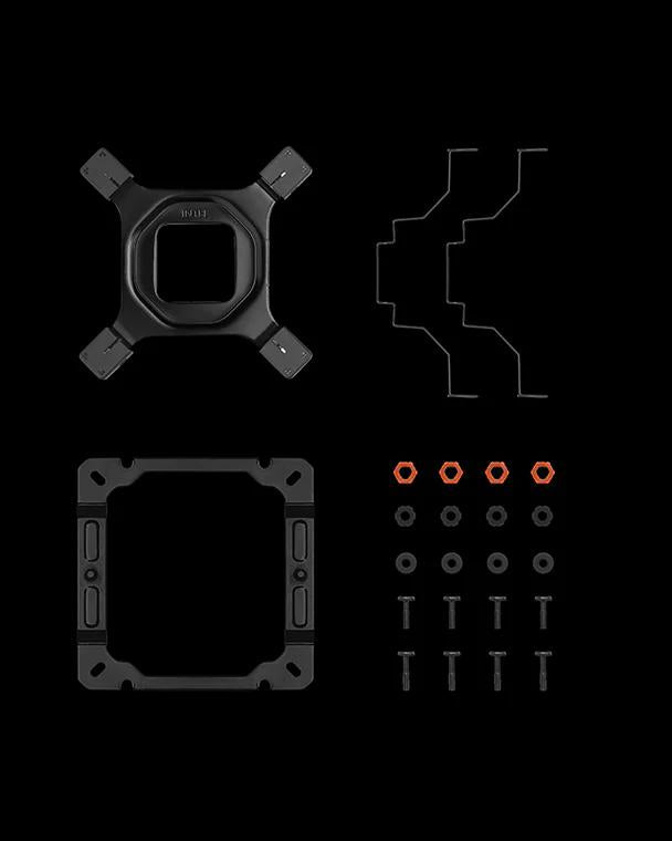 COOLER DeepCool "AK400 DIGITAL SE", combatibil skt. Intel si AMD, racire cu aer, ventilator 120mm, 500 - 1850 rpm, 4x6 mm heatpipes, inaltime 152mm, negru,"R-AK400-BKADMN-GJD"