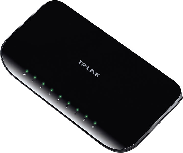 SWITCH TP-LINK 8 porturi Gigabit, carcasa plastic TL-SG1008D
