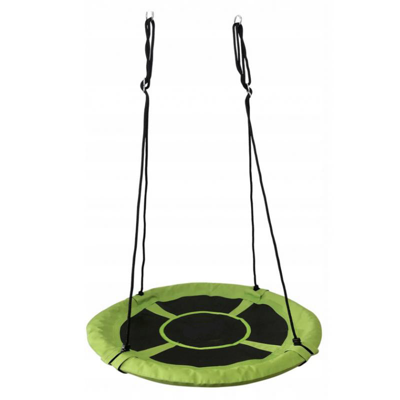 Leagan tip cuib Sersimo G-Line, 100cm, inaltime reglabila, 150 kg, Verde Negru