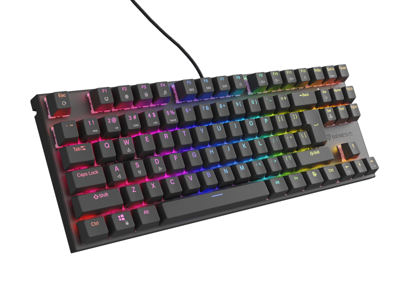 Tastatura Genesis Thor 303 Tkl P negru (Tastatura Mecanica Gaming Genesis Thor 303 Tkl)