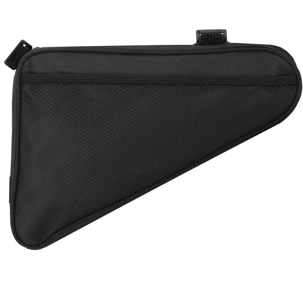 Geanta bicicleta impermeabila, cu buzunar pentru telefon, 30x21x5cm, negru