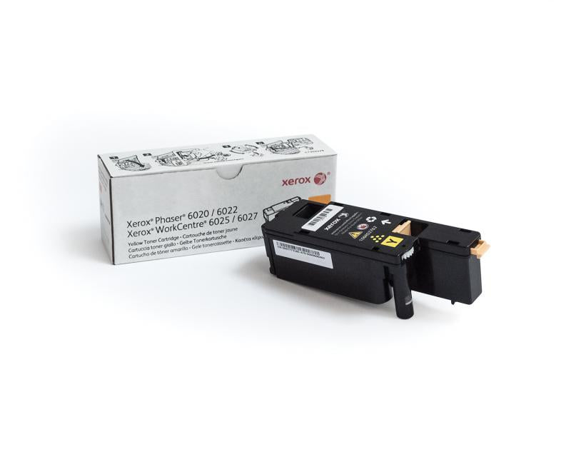 Toner Original Xerox Yellow, 106R02762, pentru Ph 6020|Ph 6022|WC 6025|WC 6027, 1K, , "106R02762"