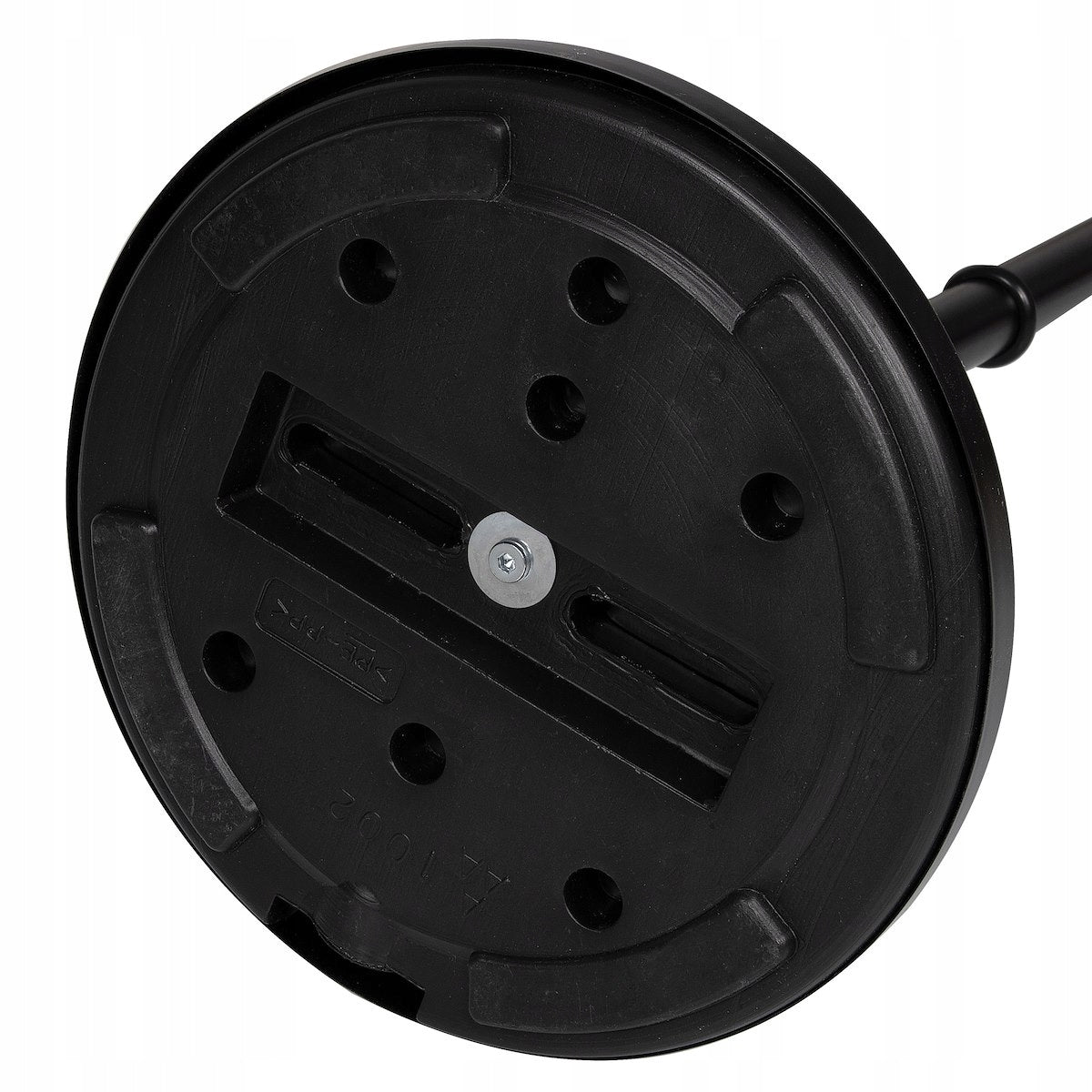 Suport cuier pentru prosoape cu 3 brate egale 32 cm, inaltime 86 cm, negru