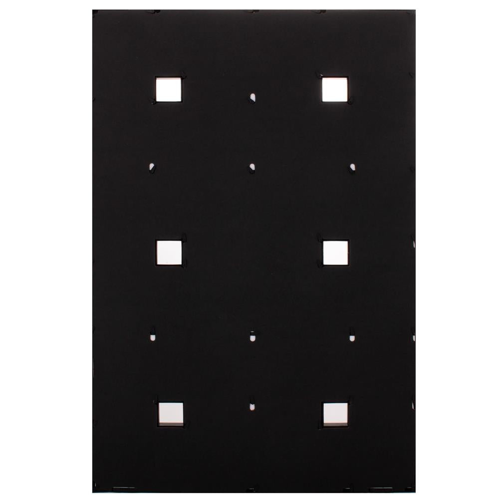Rama foto de perete, colaj de 24 fotografii, 57x86cm, negru