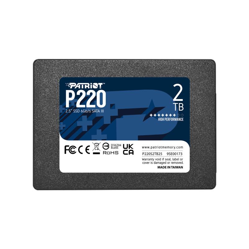 SSD Patriot P220, 2TB, SATA Iii (SSD intern Patriot P220)