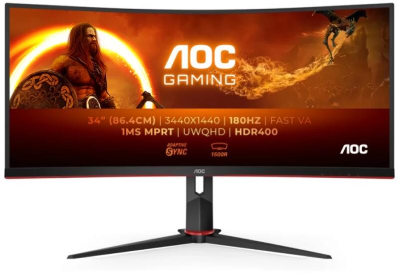 MONITOR 34" AOC CU34G2XP/BK "CU34G2XP/BK"