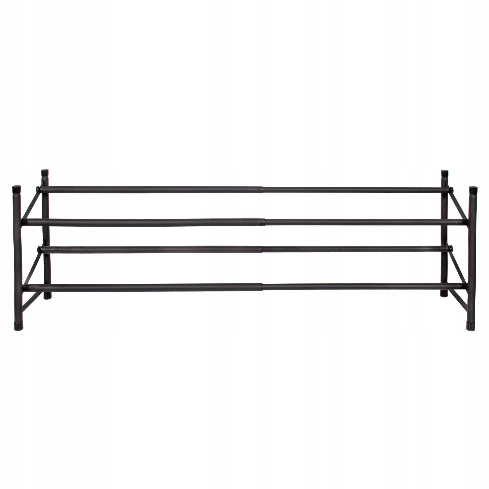 Pantofar extensibil cu 2 rafturi, 62-115cm, negru