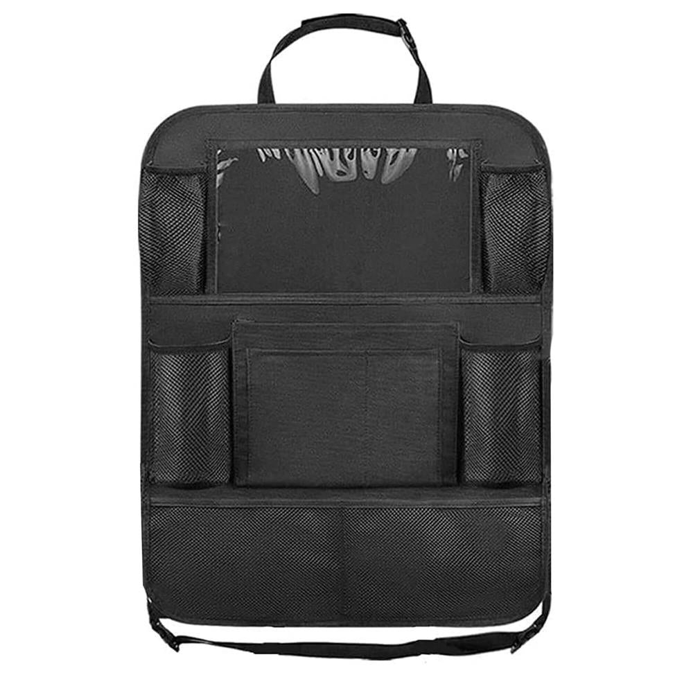 Organizator auto pentru spatarul scaunului, cu 10 buzunare, 60x40cm, negru