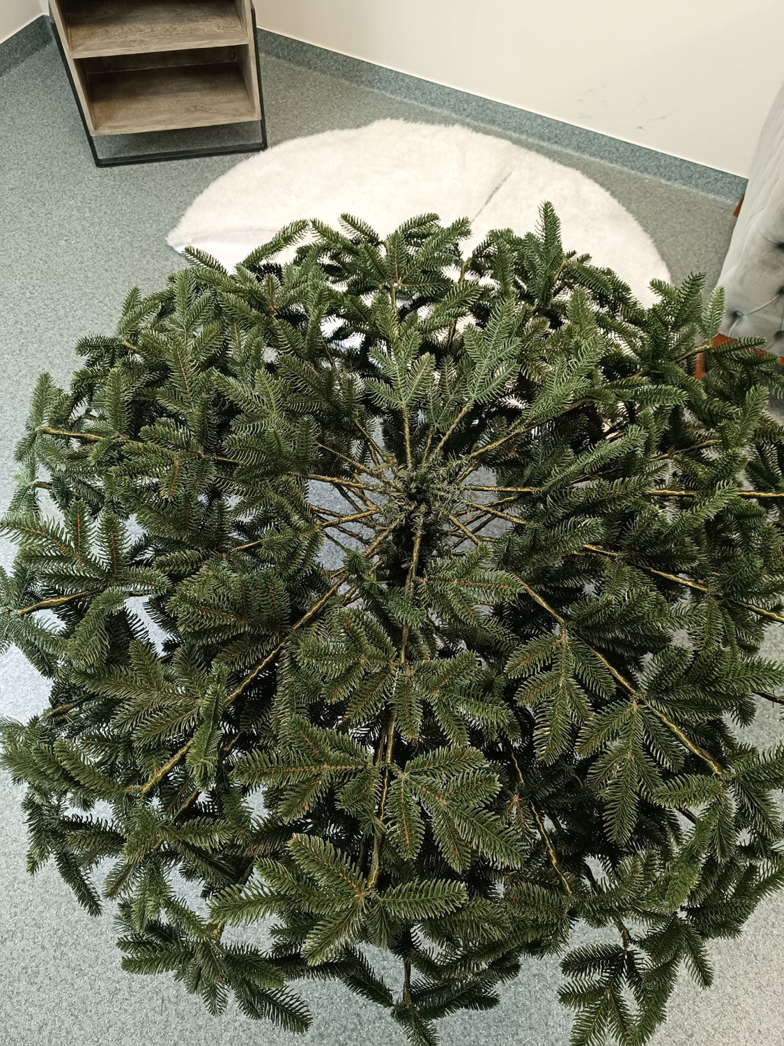 Brad artificial Christmas Deluxe by Sersimo, Canada verde, 3D, 250cm