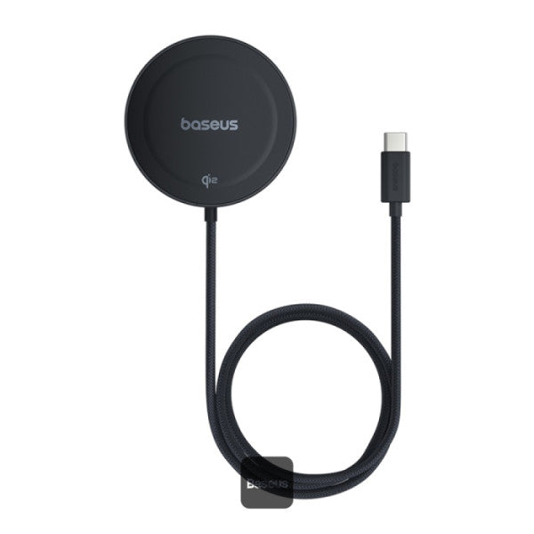 INCARCATOR wireless Baseus Mini4 Qi2, magnetic, 15W, negru "P10273300121-01" (include TV 0.18lei) - 6932172658427