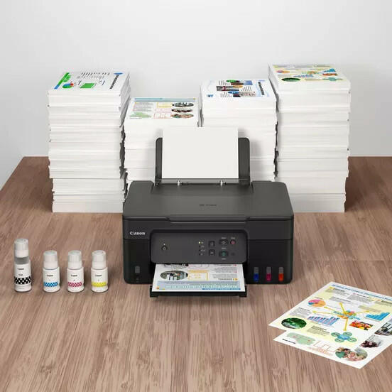 Multifunctional Inkjet CISS Color Canon G2430, A4, Functii: Impr.|Scan.|Cop., Viteza de Printare Monocrom: 11ppm, Viteza de printare color: 6ppm, Conectivitate:USB, Duplex:Da, ADF:Nu(incl.TV 8lei) "5991C009AA"