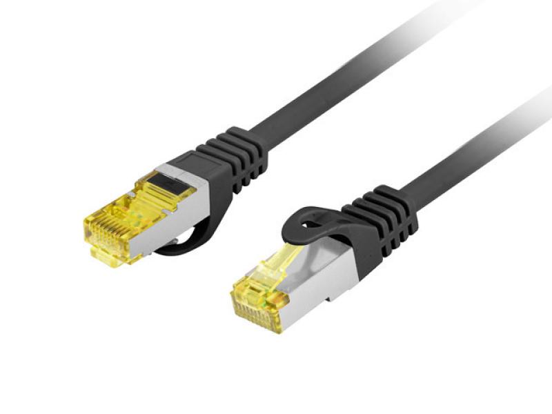 Lanberg PATCHCORD CAT.6A S/FTP LSZH CU 2M BLACK