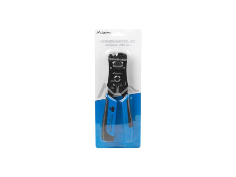 Crimping Tool RJ45 RJ11 RJ12 Lanberg (crimping Tool RJ45 RJ11 RJ12 + Cable Tester Lanberg)