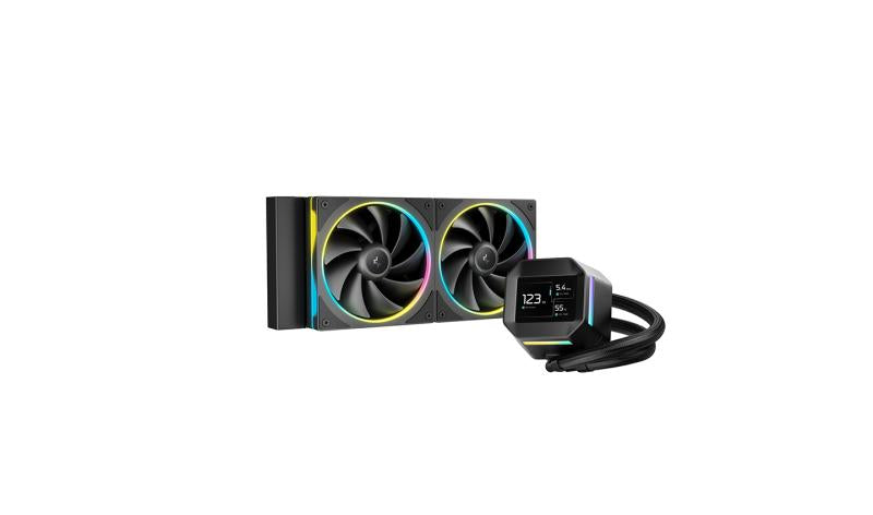 CPU Cooler Deepcool LM240 RGB Black (Cooler Procesor DeepCool LM240)
