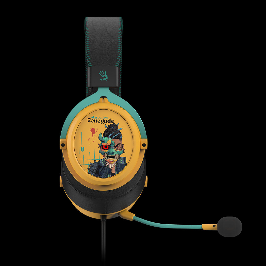 Casti gaming Bloody Gaming-Specific Sound Quality USB Renegade Sunset "M595 Renegade Sunset"(timbru verde 0.8 lei) 4711421 000277