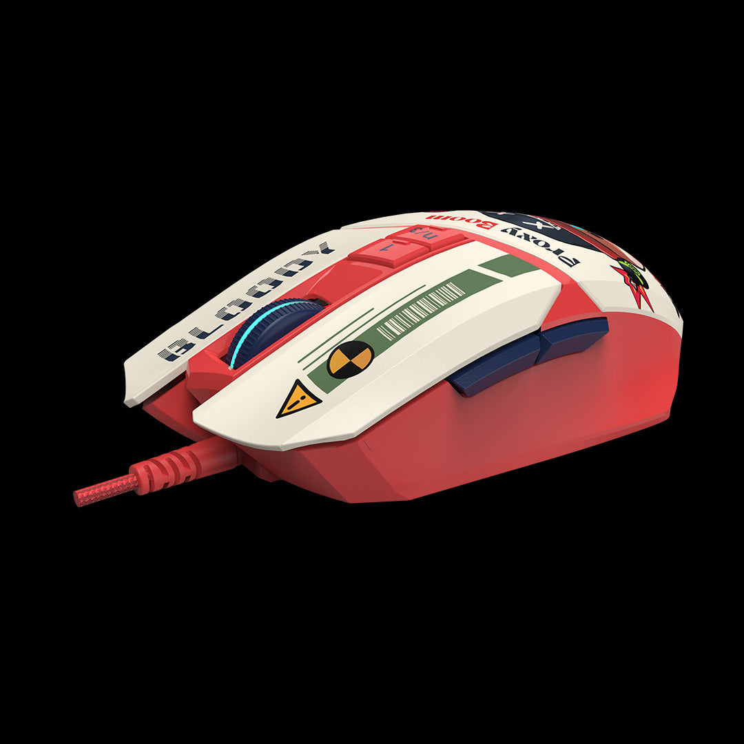 Mouse A4Tech, gaming, Bloody RGB Animation Backlit USB Proxy Boom, "W63Max Proxy Boom", 4711421 000543