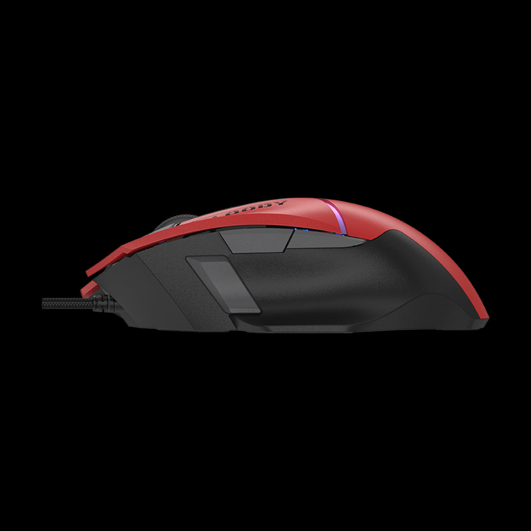 Mouse A4Tech, gaming, Bloody Extra Fire RGB, USB Sports Red, "W95Ultra Sports Red", 4711421 002301