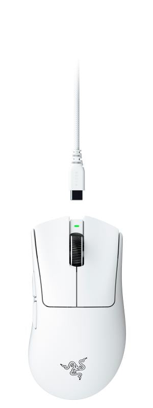 Mouse Razer DeathAdder V4 Pro, alb