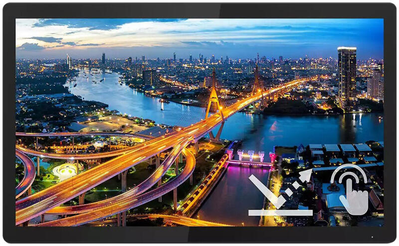 MONITOR Philips 21.5 inch, home | office, IPS, Full HD (1920 x 1080), Wide, 400 cd/mp, 4 ms, HDMI | VGA | DisplayPort, "222B1TFL/00"