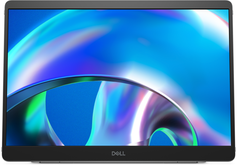 Monitor Portabil Dell 14" P1425, 35.57 cm, Maximum preset resolution: 1920 x 1200 at 60 Hz, Screen type: Active matrix-TFT LCD, Panel technology: In-Plane Switching (IPS) Technology, Backlight: LED Edgelight System, Faceplate coating: Anti-glare with hard