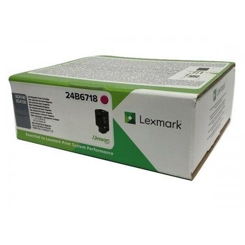 Toner Original Lexmark Magenta, 24B6718, pentru XC4140|XC4143|XC4150|XC4153, 13K, "24B6718"