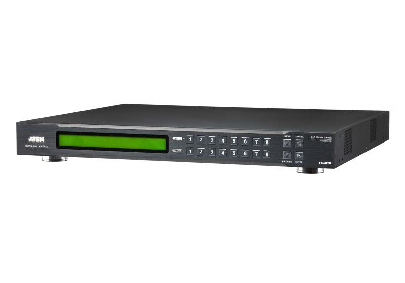 8x8 HDMI Matrix Switch with Scaler Aten