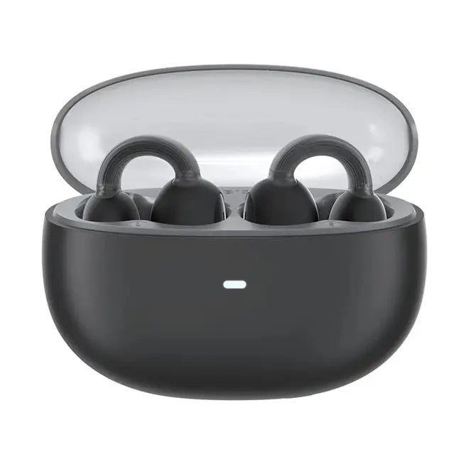 CASTI Baseus AirGo 1 Ring Open-Ear, pt smartphone, wireless, bluetooth 5.3, microfon pe casca, 25 ore durata baterie, cablu inclus USB la Type-C 0.3m, negru "A00069201113-00" (timbru verde 0.18 lei) - 6932172655334