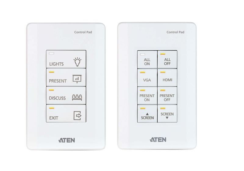 Aten 8-button Control Pad (US, 1 Gang)