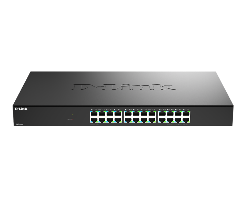 D-Link DMS-1024 (D-Link DMS-1024. Switch type: Unmanaged. Basic switching RJ-45 Ethernet ports...)