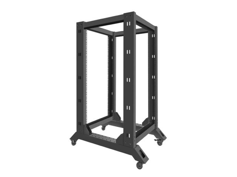 Lanberg Rack deschis 19" 22U, 600x800, negru V2
