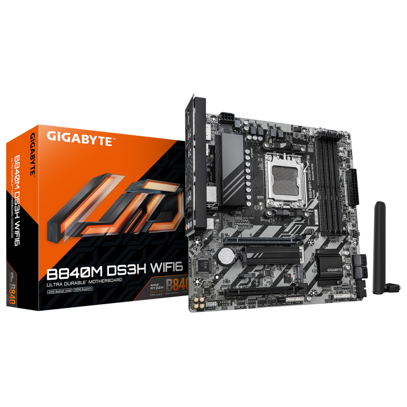 MB Gigabyte B840M DS3H WIFI6