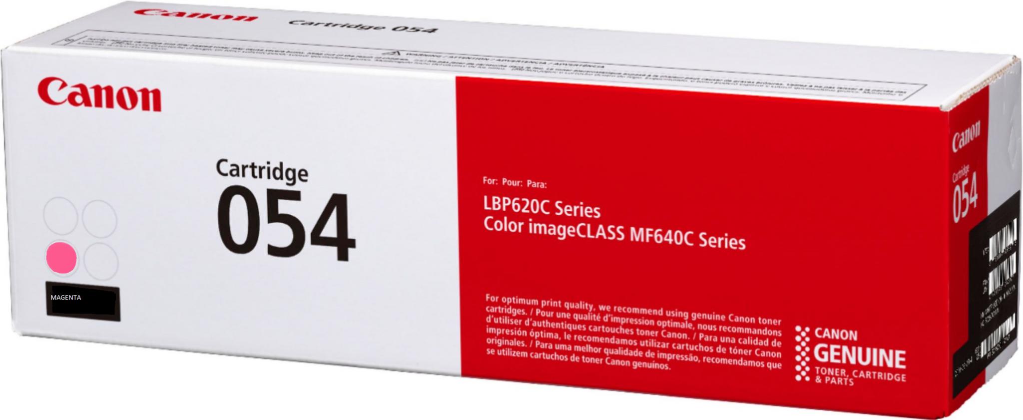 Toner Original Canon Magenta, CRG-054M, pentru I-Sensys LBP-621|LBP-623|MF-641|MF-643|MF-645, 1.2K, , "3022C002AA"