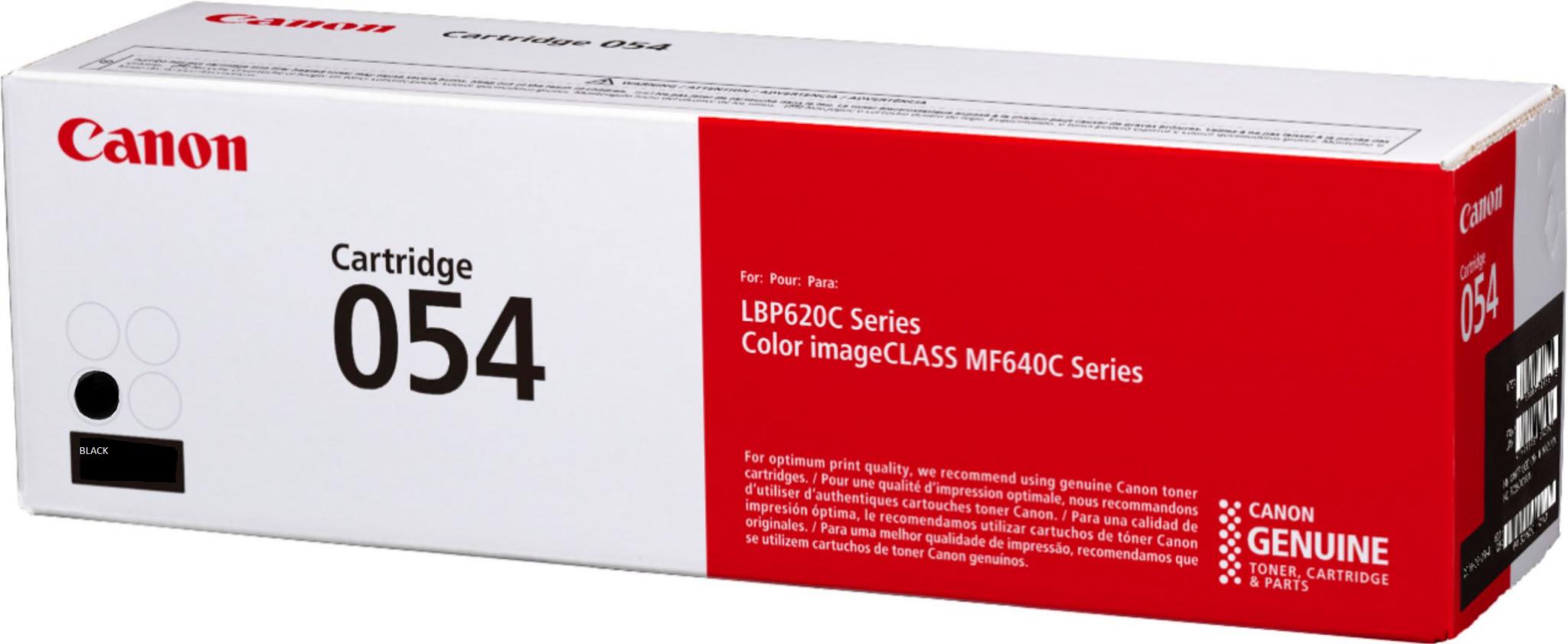 Toner Original Canon Black, CRG-054BK, pentru I-Sensys LBP-621|LBP-623|MF-641|MF-643|MF-645, 1.5K, , "3024C002AA"