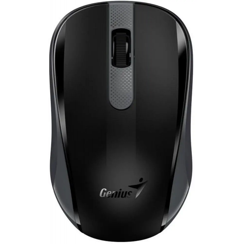 MOUSE Genius, "NX-8008S", PC sau NB, wireless, 2.4GHz, optic, 1200 dpi, butoane/scroll 3/1, , negru, "31030028400"
