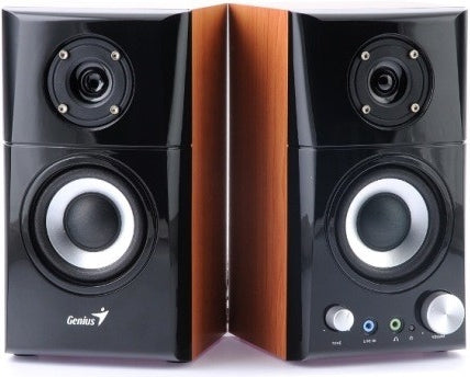 BOXE GENIUS 2.0, RMS: 14W (2 x 7W), black&cherry wood, "SP-HF500A II" "31730032400"