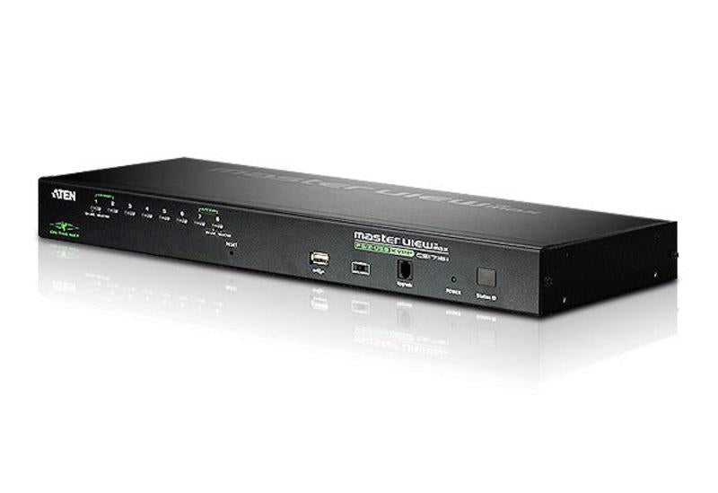 ATEN 1L/Remote 8P PS/2-USB VGA KVM over IP SW