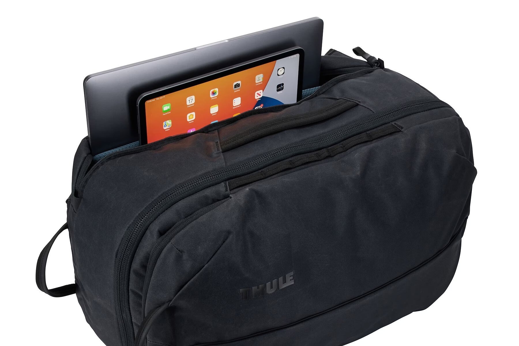 RUCSAC THULE Aion, pt. notebook de max. 15 .6 inch, 40l, 2 compartiment, buzunar frontal x 2 | buzunar lateral x 2, waterproof, nylon, negru, "TATB140 Black" / "3204723"