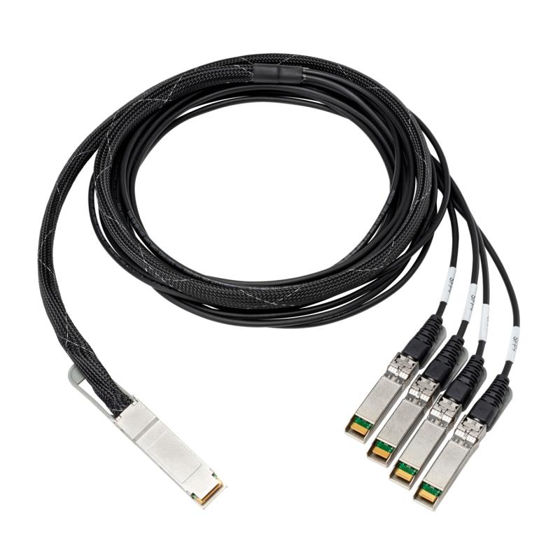 HPE 100GB QSFP28 To 4X25GB SFP28 3M Dac (HPE 100GB QSFP28 to 4x25Gb SFP28 3m Direct Attach Copper Cable)