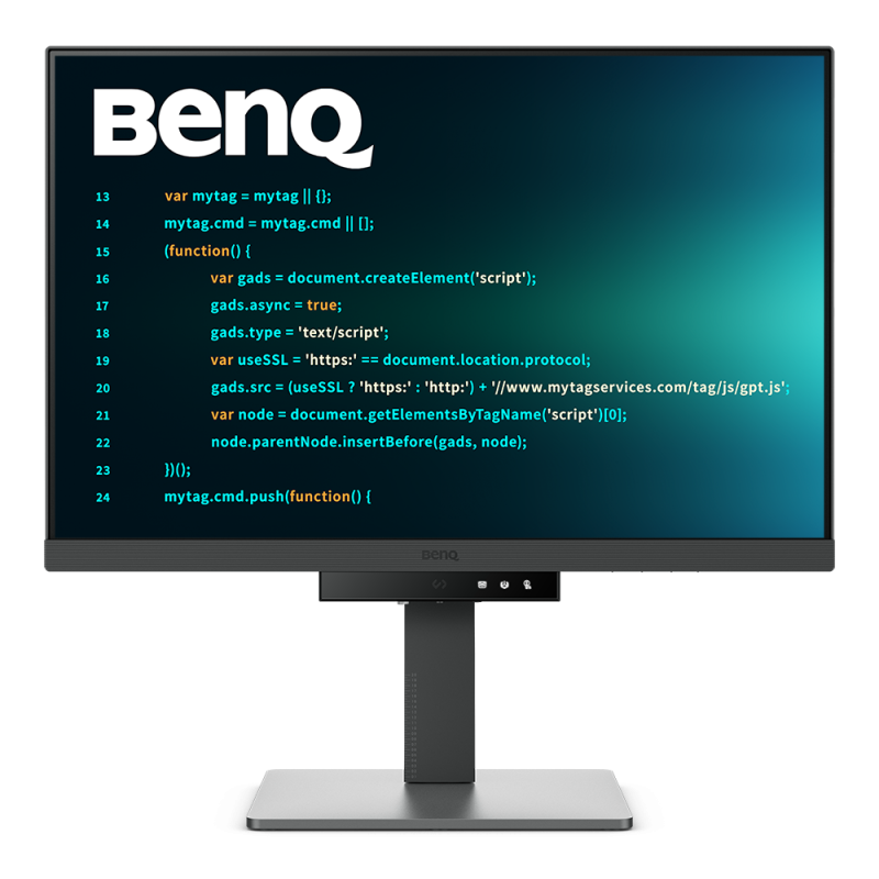 Monitor BenQ 24" RD240Q, Diagonal (inch): 24, Diagonal (cm): 61, Aspect ratio: 16:10, Panel: IPS, Resolution: 2560x1600, Refresh Rate: 60Hz, Response time GtG: 5ms, Brightness (max): 300 cd/m², Contrast (static) : 1000:1, Viewing angle: 178°/178°, Color G