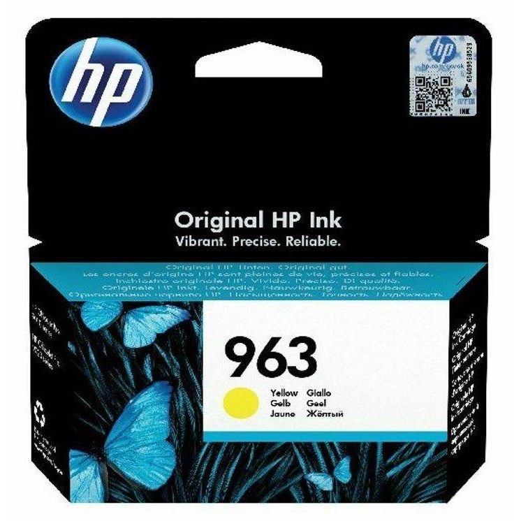 Cartus Cerneala Original HP Yellow, nr.963, pentru OfficeJet Pro 9010|9013|9014|9020|9023 , 700, , "3JA25AE"