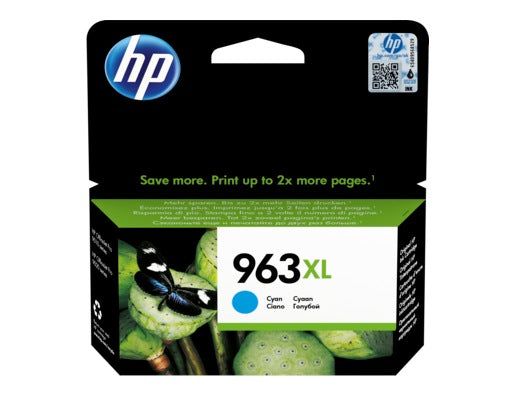 Cartus Cerneala Original HP Cyan, nr.963XL, pentru OfficeJet Pro 9010|9013|9014|9020|9023, 1.6K, , "3JA27AE"