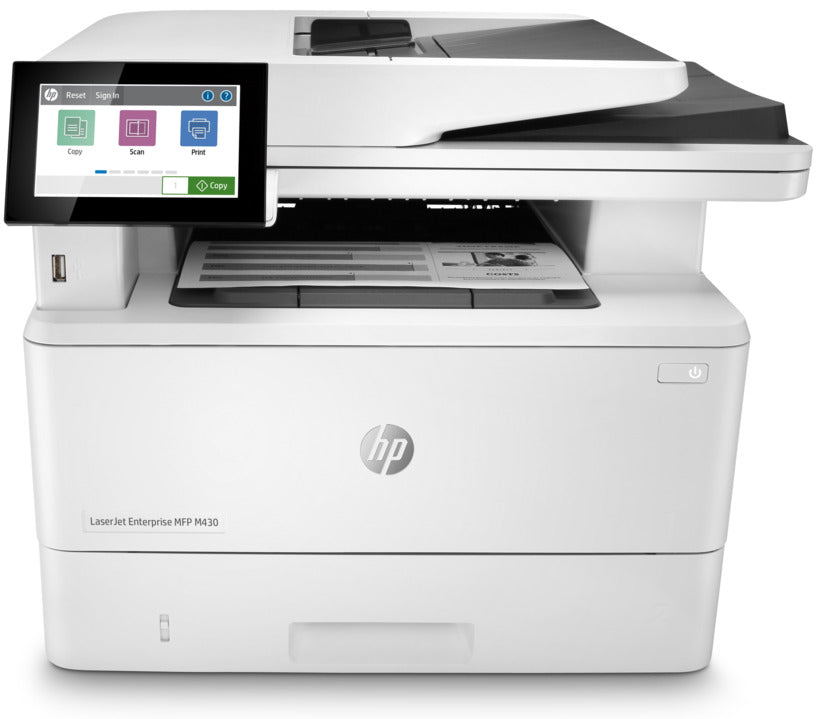Multifunctional Laser Mono HP MFP M430f, A4, Functii: Impr., Viteza de Printare Monocrom: 38ppm, Viteza de printare color: , Conectivitate:USB|Ret, Duplex:Da, ADF:DADF "3PZ55A"