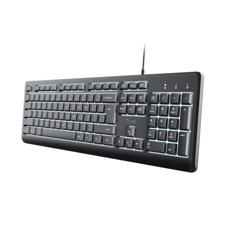 Tastatura cu fir Trust Primo gri