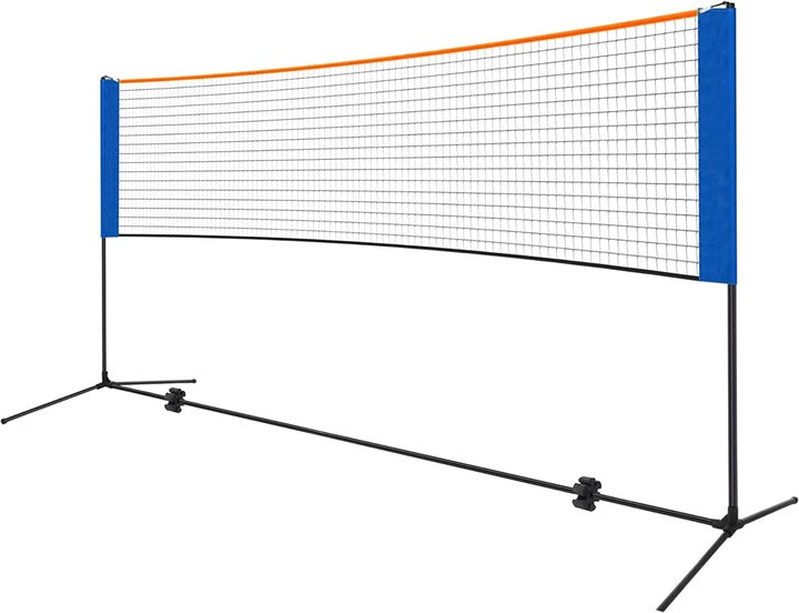 Fileu pentru badminton, tenis sau volei, cu inaltime reglabila, 305x103cm - 4