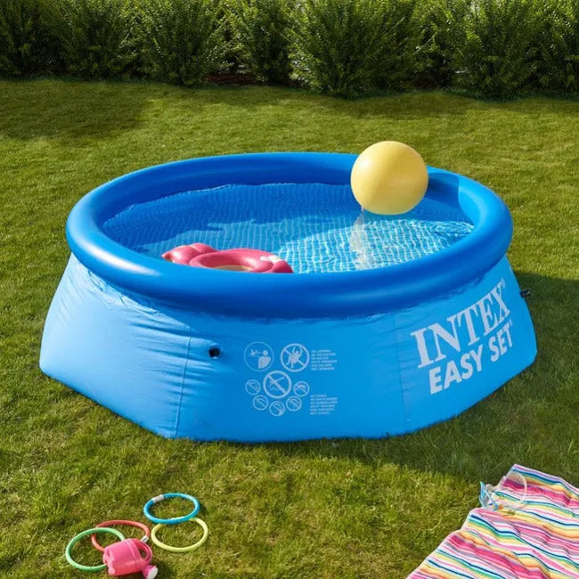 Piscina gonflabila Intex, 244x61 cm, 1.900 litri, Easy Set 28106NP