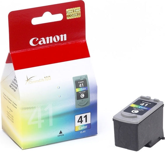 Cartus Cerneala Original Canon Color, CL-41, pentru Pixma IP1200|IP1300|IP1600|IP1700|IP1800|IP1900|IP2200|IP2500|IP2600|MP140|MP150|MP160|MP170|MP180|MP190|MP210|MP220|MP450, 12ml, , "BS0617B001AA"